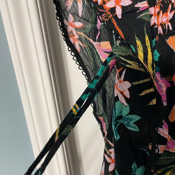 Floral swim coverup - Picture 3 of 3